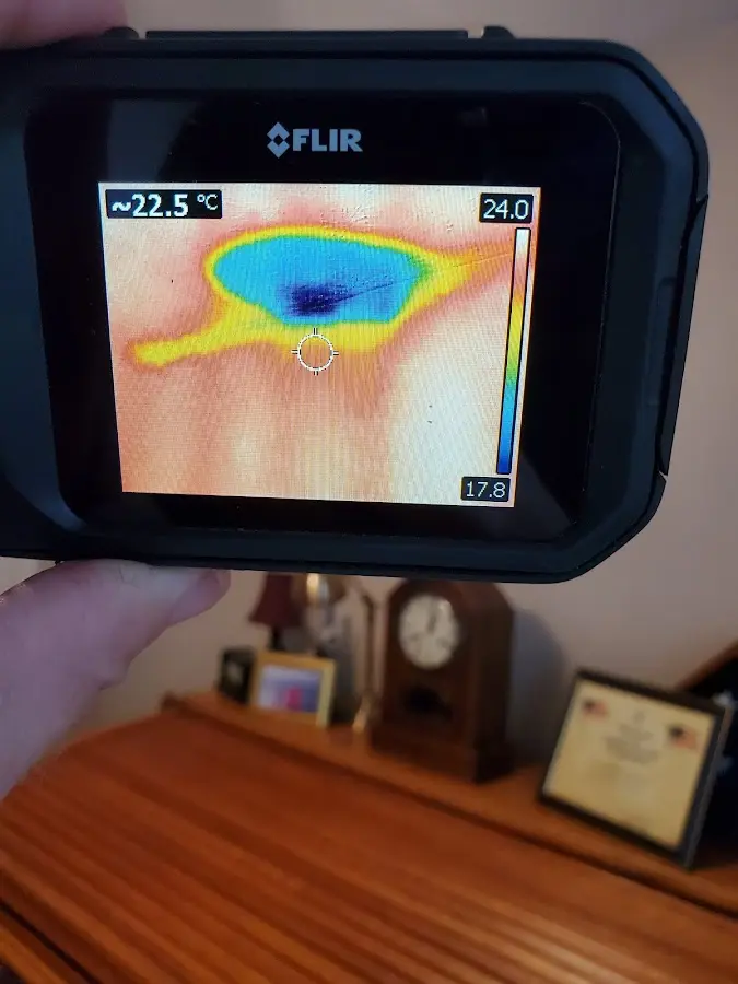 Thermal imaging inspection for water damage in Hellertown