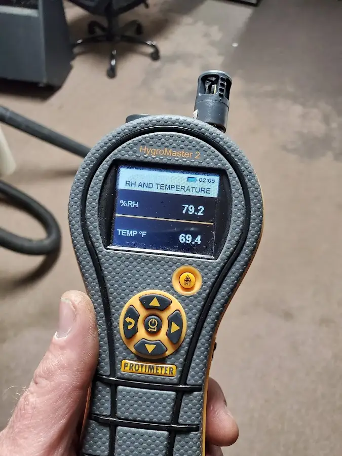 Moisture meter humidity assessment for Mold Remediation & Removal in Hellertown